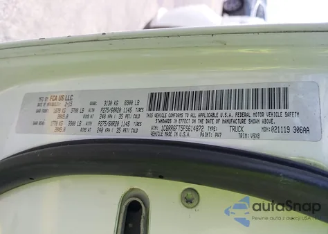 2015 Ram 1500 Express from USA, damaged, VIN 1C6RR6FT5FS614872